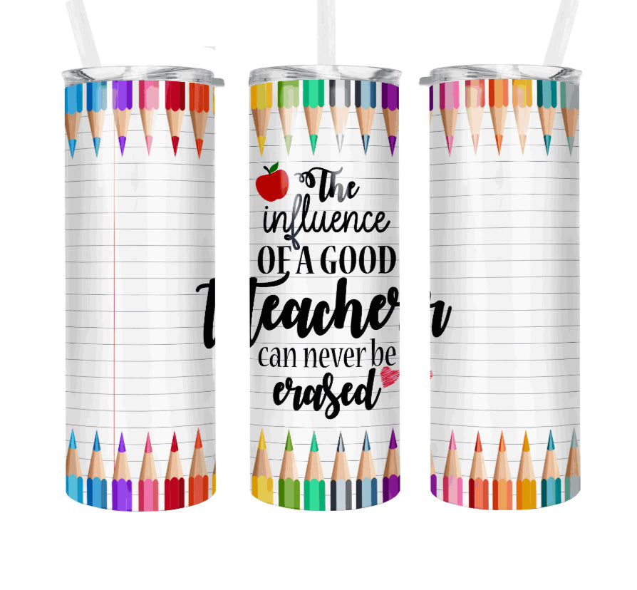 Colored Pencil Tumbler (The Influence)