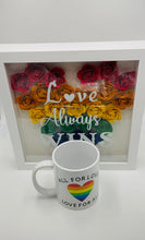 Load image into Gallery viewer, Love Always Wins Shadow Box
